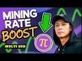Pi Network Mining Rate Increase EXPOSED Latest Updates