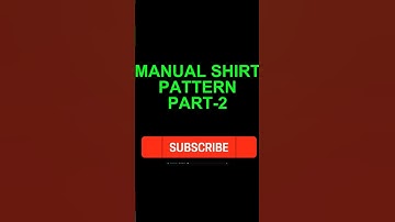 #Garments pattern making#seamallowance#shirtpattern #manualpattern #patternmaking #backpanel