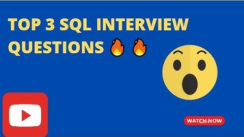 🔥 Top 3 SQL Interview 🔥 Query. #Excel #VBA #excel