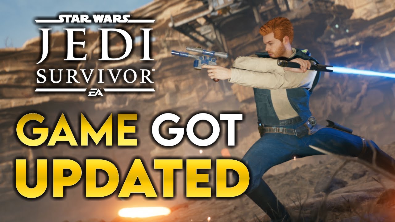 JEDI SURVIVOR GOT FIXED Patch Notes Star Wars Jedi Survivor - YouTube