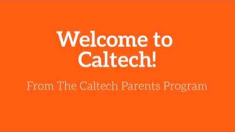 Caltech Move-In Day 2017