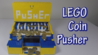 If you can't get to the arcade play games but want have plenty of fun
at home then why not build a lego coin pusher. they are hours with...