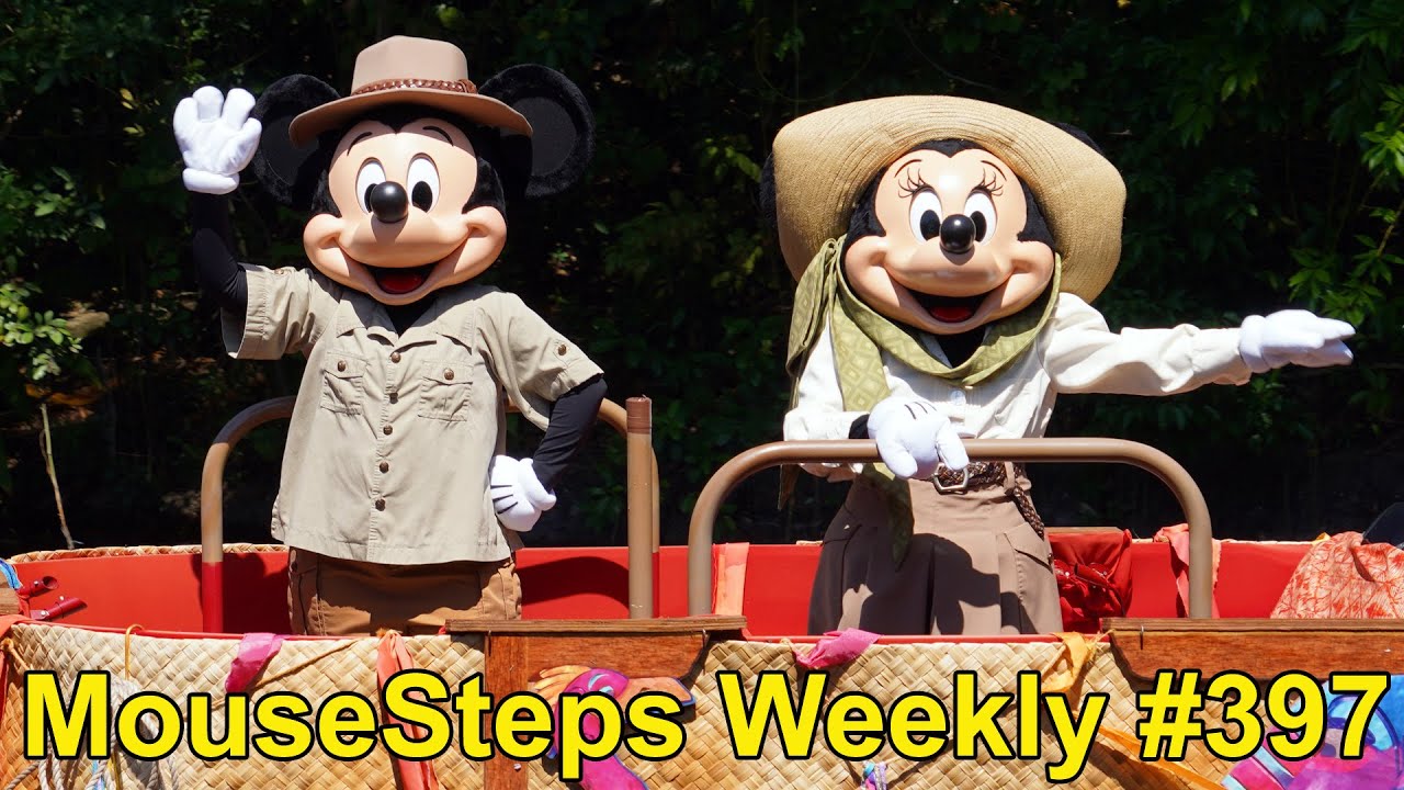 MouseSteps Weekly 397 Animal Kingdom Earth Day; Disney Springs