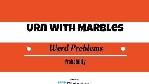 How To Find Probabilities given An Urn with different colored marbles