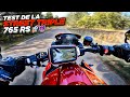 Test de la street triple 765 rs 2023  incroyable