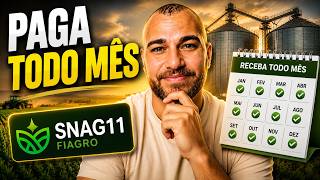 SNAG11 DIVIDENDOS ELEVADOS! RENDA MENSAL COM FIAGRO, VALE A PENA INVESTIR?
