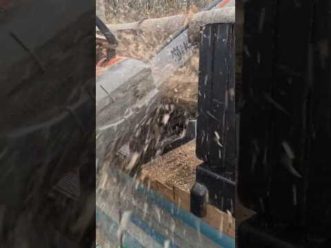 #Chainsaw #Firewood #Processor Close-Up