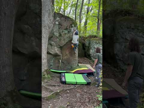 Beta Video for climb Shark's Fin Arête v3, Devil's Lake