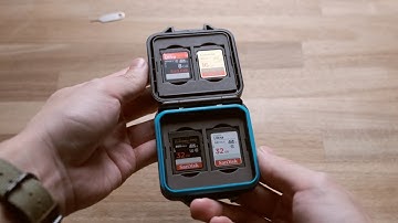 [Unboxing] JJC Memory Card Case. Affordable little tough guy - ASMR