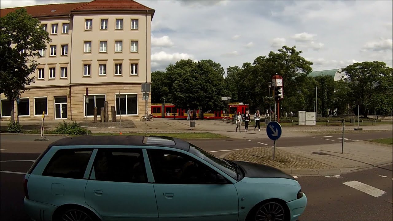 Merseburg. Мерзебург, озеро и вокзал