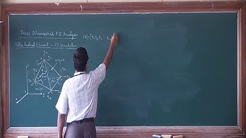 18MMD21 FEM Three DImensional FE ANALYSIS Dr  S L  Gombi