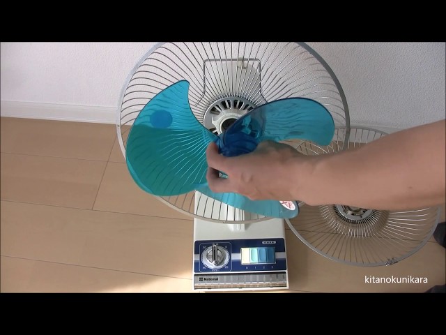 ナショナル扇風機 白鳥 F 30D1L 昭和54年発売 レトロ家電 Old fan