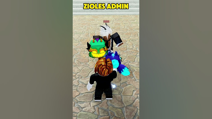 Zioles Admin vs Zioles NPC in Blox Fruits