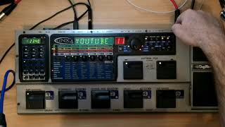 Digitech GNX4 - Amp &amp; Cabinet Demo