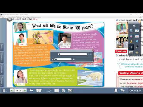 Video HDHT lớp 5 môn: Tiếng Anh giáo trình Family and frends, Unit 9: Will it really happen: Lesson : Reading