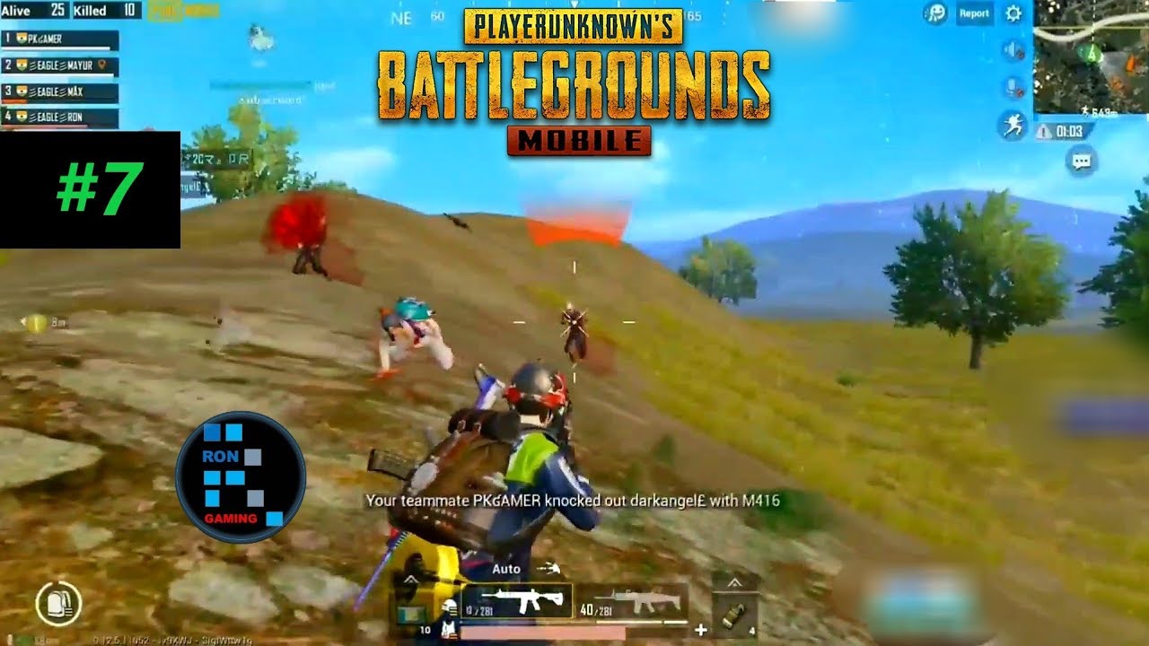 [Hindi] PUBG MOBILE | INSANE RUSH KILLS & FUNNY MOMENTS WITH CHICKEN DINNER gaming logo