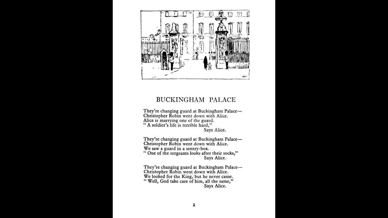 Buckingham Palace by A.A. Milne - YouTube