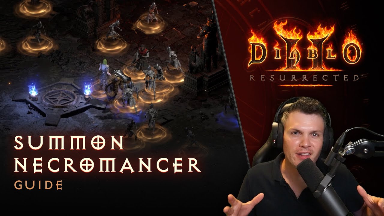 Diablo II: Resurrected | Summon Necromancer Guide - youtube