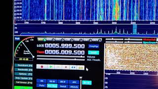 Vatican radio B18 schedules 6010 Khz French service on Afedri SDR screenshot 2