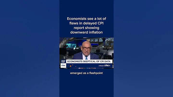 Economists see a lot of flaws in delayed CPI report showing downward inflation