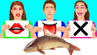 عضة لعقها أو لا شيء تحدي | التحدي المجنون KaZaZa Challenge