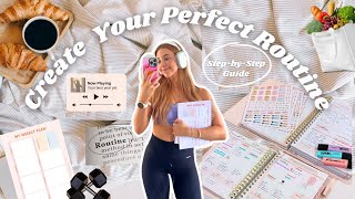 CREATE YOUR PERFECT ROUTINE FOR 2024!/ The EXACT Process to Build  Your Dream Routine + Plan!