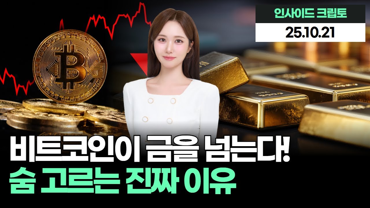 “비트코인이 금을 넘는다!” 숨 고르는 진짜 이유
