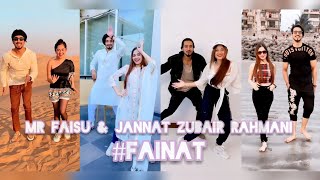 Mr Faisu and Jannat Zubair on Instagram Reels 😍💖 // *fainat* sweet moment