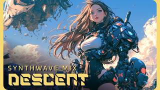 DESCENT | Mecha Synthwave Mix for Deep Focus & Productivity