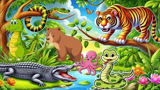 Explore the Wild! Learn About Dangerous Animals for Kids While Staying Safe!