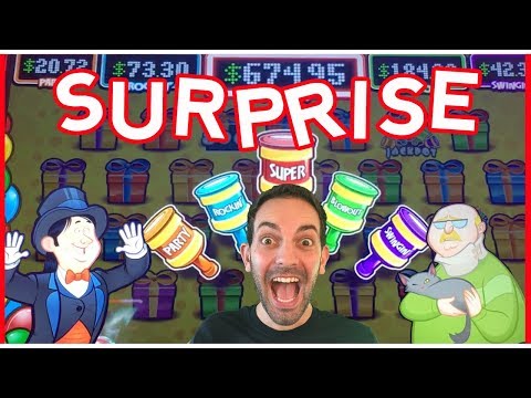 🎉🎉🎉 SURPRISE JACKPOT ✦ Jackpot Party + NY Festival +MORE ✦ Brian Christopher Slot Machine Pokies