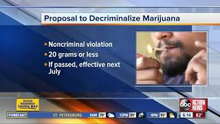 Bill filed to decriminalize marijuana in Florida
