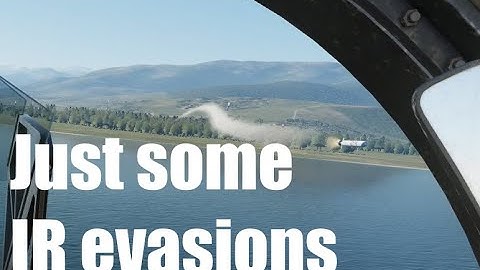 Harrier Manpad Evasion Practice River Run - DCS World