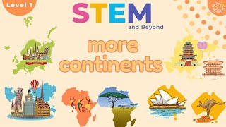 STEM & Beyond | Geography For Kids - Year 1 | Continents #2