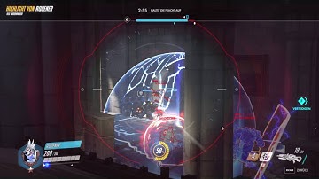 Overwatch|NEW MAP Eichenwalde| World Best Triple Kill with Widowmaker!!! [KAPPA KEEPO]