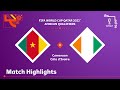 Cameroon v Côte d'Ivoire | FIFA World Cup Qatar 2022 Qualifier | Match Highlights