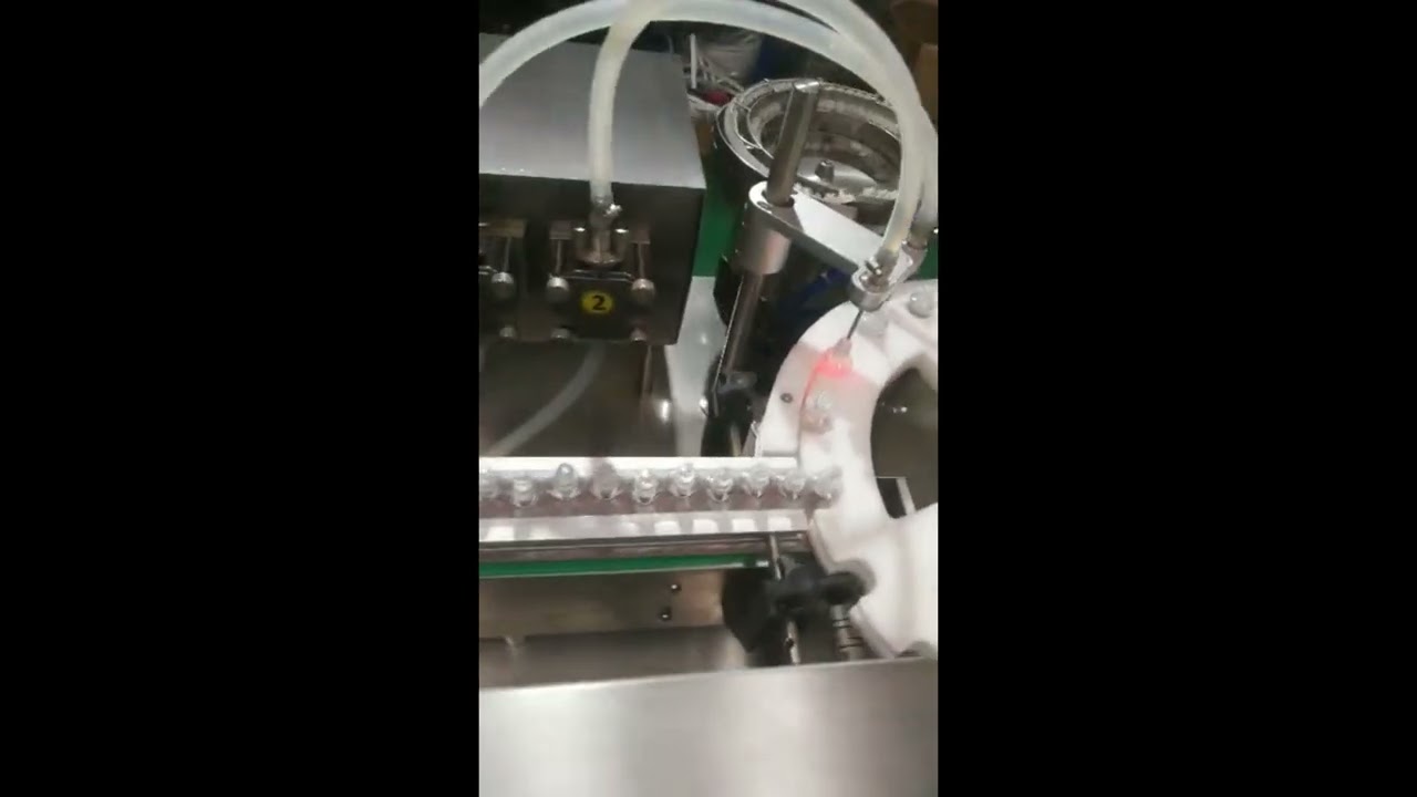 2 Nozzle Eye Drop Filling Machine