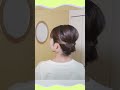 【ボブアレンジ】参観日やお呼ばれにも使える簡単まとめ髪ヘアアレンジ🌼  #shorts