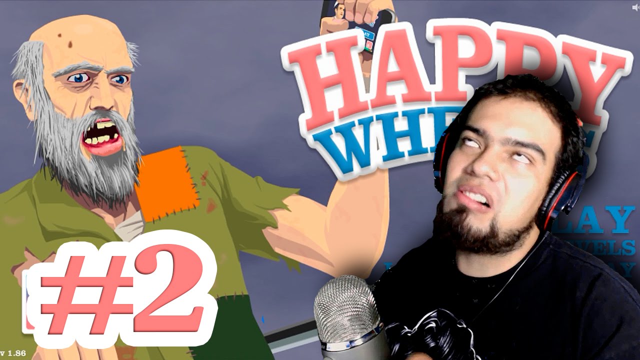 NO TE MUEVAS DECIAN, SERA MUY DIVERTIDO DECIAN | Happy Wheels # 2