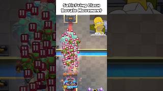 Satisfying Clash royale Movement 😝