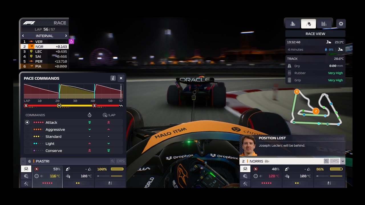 F1 Manager 24 - Bahrain GP - Let's out do McLaren 