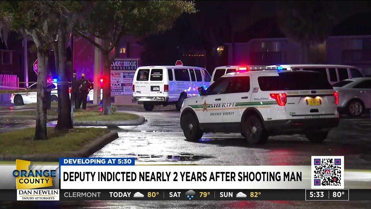 Orange County deputy indicted nearly 2 years after shooting man