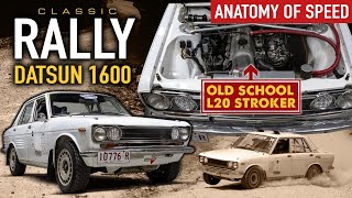 Anatomy of Speed: Classic Rally Datsun 1600 | TECHNICALLY SPEAKING