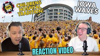 BRIT POPS REACT to Iowa's Hawkeyes' New Tradition is More Than Just A Wave