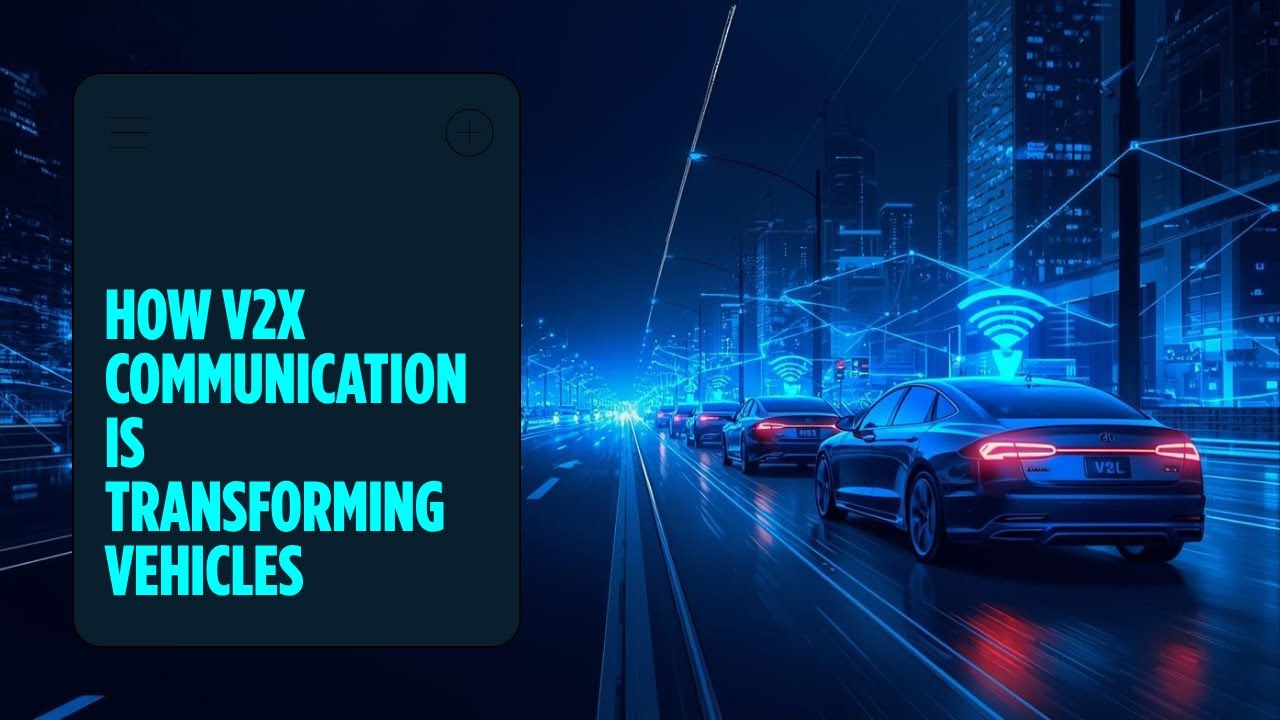 How V2X Communication is Transforming Connected Vehicle Technology 