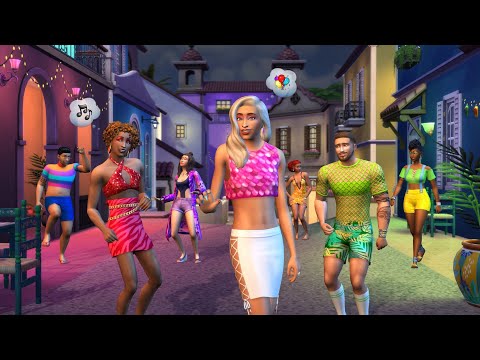 First look at The Sims 4 Carnaval Streetwear Kit! 🎉💃✨