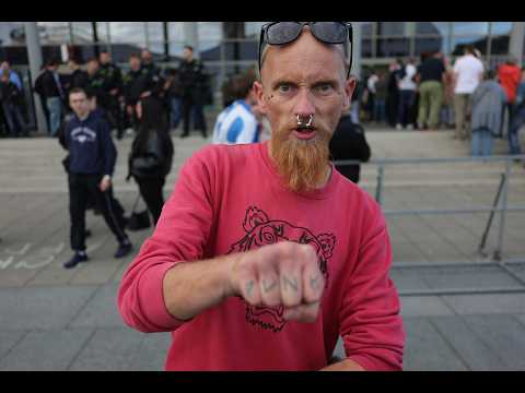 09/18/2026 GREEN YOUTH & Punks protest against AfD campaign event in Neubrandenburg, MV