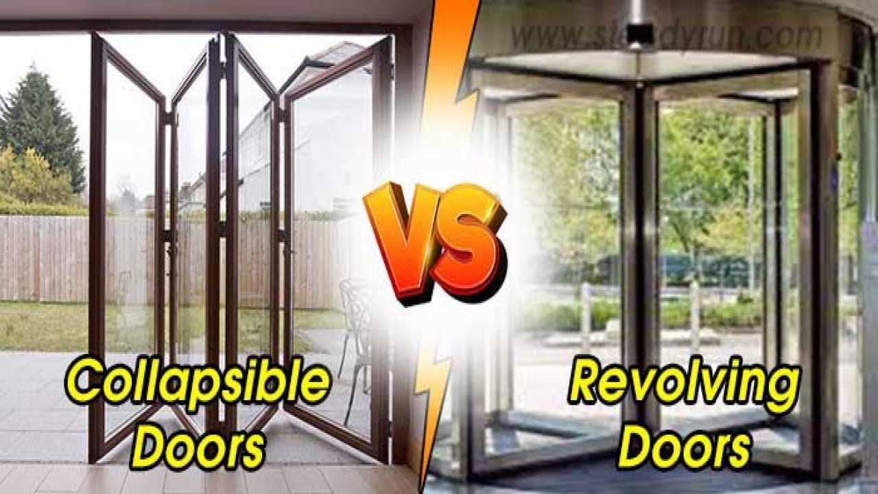 Difference between Collapsible and Revolving Doors YouTube