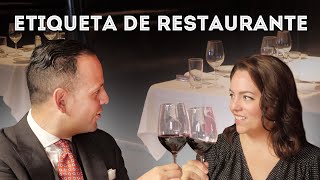Etiqueta en restaurantes Como cenar como un caballero