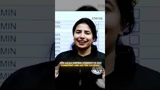 Juhi mam inspires student to stay consistent 🔥 #mbawallah #learnwithjuhimam #physicswallah #mba2025